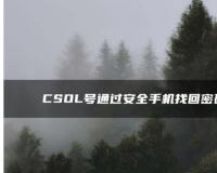 CSOL号通过安全手机找回密码有几次机会什么时候更新?